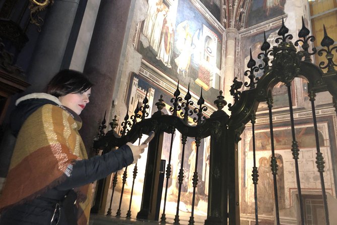 Interactive audio guide for the historic center of Naples - Santa Chiara’s church and patterned cloister