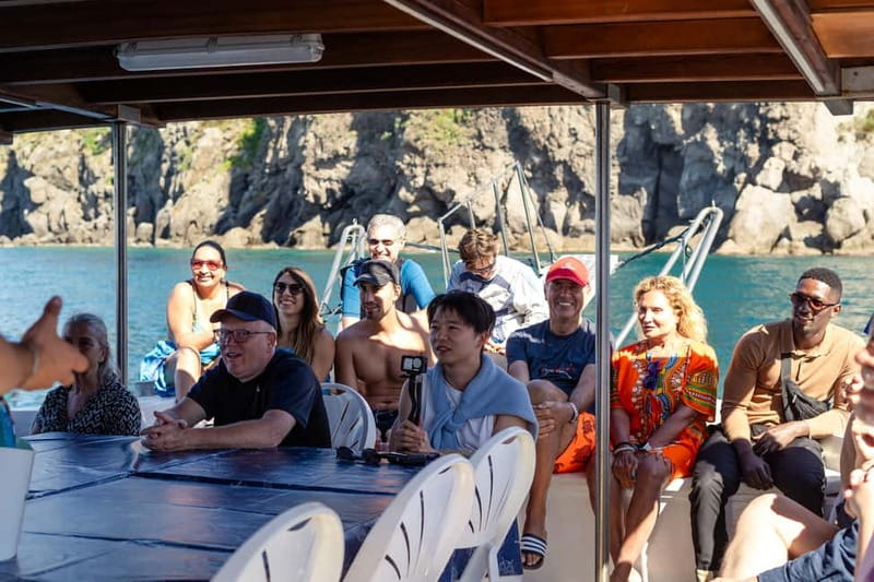 Ischia: Boat tour with swimming stops and lunch on board - Maronti, Scarrupata, and the Green Grotto