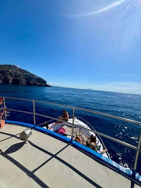 Ischia: Boat tour with swimming stops and lunch on board - Casamicciola, the Fungo, and the last swim