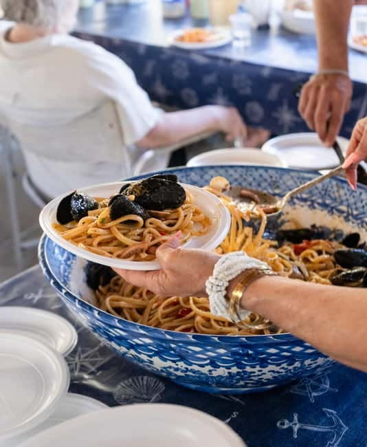 Ischia: Boat tour with swimming stops and lunch on board - What you actually eat and drink aboard