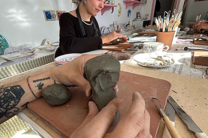 Ischia Clay Modelling Short Pottery Workshop - What happens during the 90-minute session