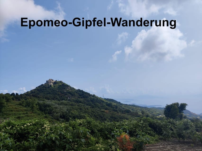 Ischia: Epomeo summit hike - Pickup in Ischia and the start of the route