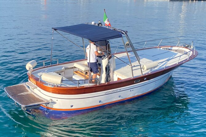 Ischia island private excursion on Gozzo Fratelli Aprea 7,5m - Castello Aragonese from the water