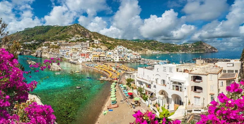Ischia Island Tour by Boat + stop in Sant'Angelo - Ischia from the sea, not from a tour bus