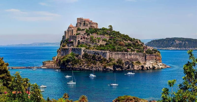 Ischia Island Tour by Boat + stop in Sant'Angelo - Sant’Angelo is the payoff on land