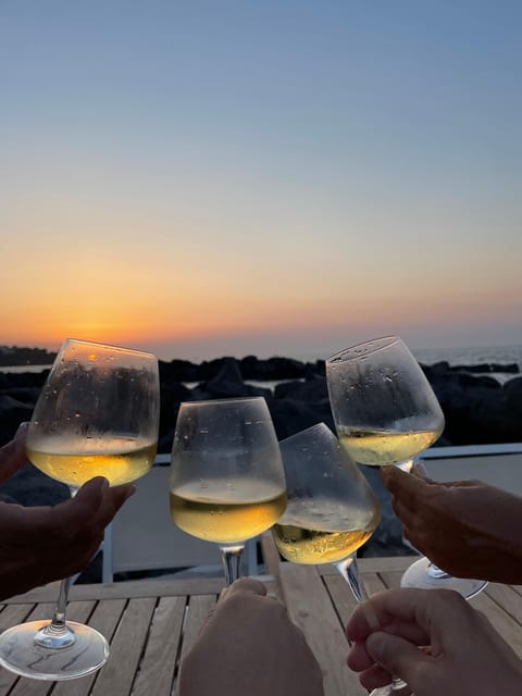 Italian aperitif at the sunset by the sea - Why the sunset view matters