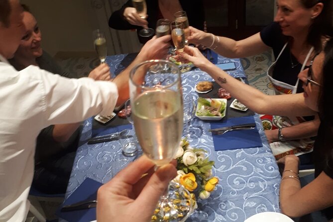 Learn To Make Fresh Pasta With Love in Naples - Bruschette, pizza, wine, and limoncello