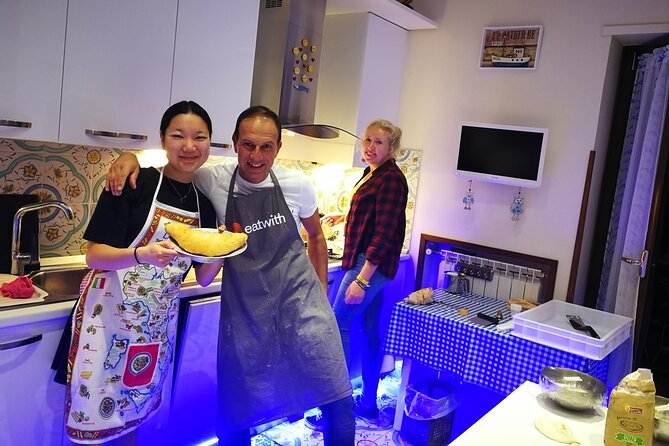 Make Neapolitan Pizza With A View Of Naples - Wine, biscuits, and homemade limoncello