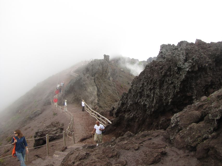 Mount Vesuvius 4-Hour Volcano Tour with Wine Tasting - Lunch with wine, not necessarily a formal tasting