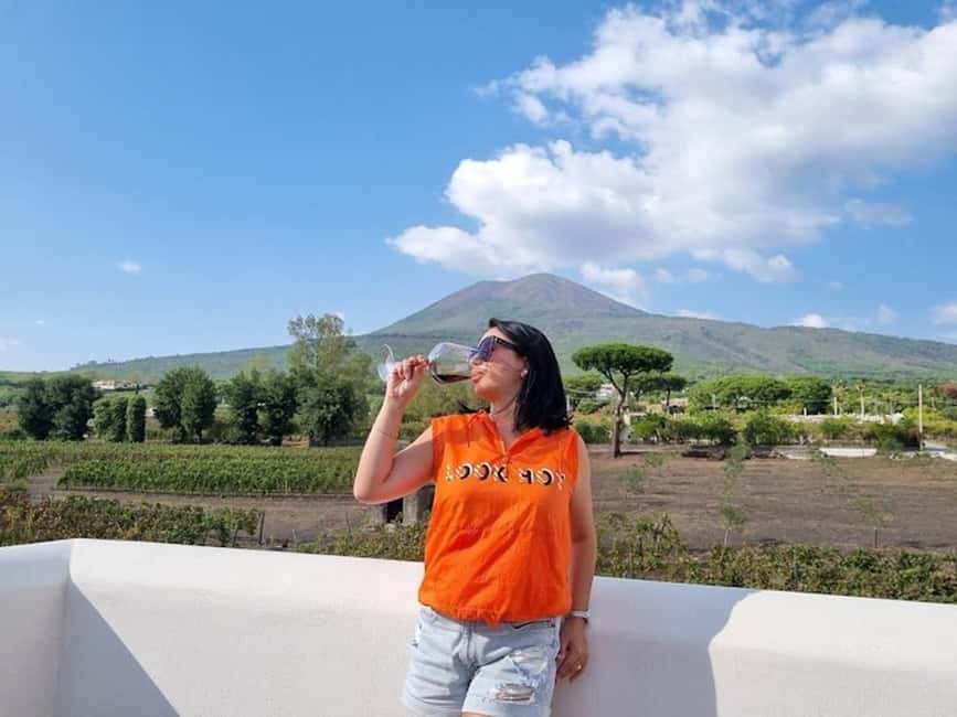 Mount Vesuvius: 5 Wine Tastings with Tour & Lunch Included - Inside the cellar, from grape to bottle