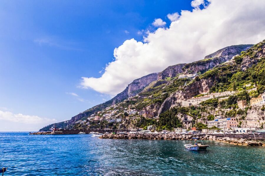 Naples: Boat Tour to Positano, Amalfi and Ravello - Sorrento, Queen Giovanna’s Baths, and Punta Campanella