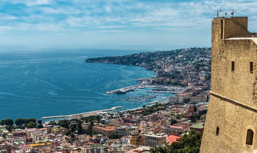 Naples: Castel Sant'Elmo Entry Ticket with Audio Guide - Walking the star-shaped medieval fortress