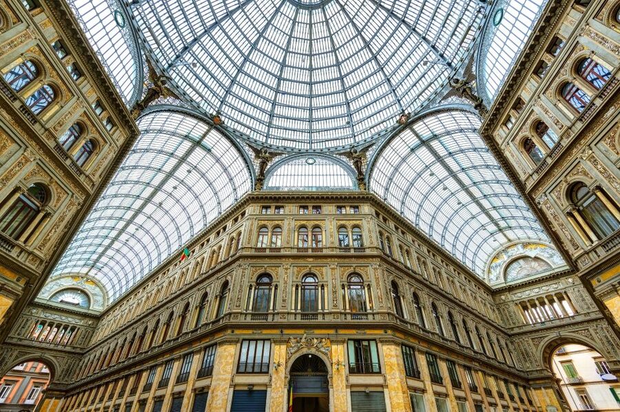 Naples: City Walking Tour w/ Underground Roman Ruins Ticket - Castel Nuovo and the monumental waterfront side