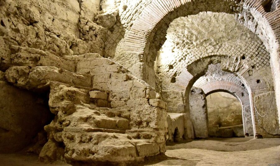 Naples: City Walking Tour w/ Underground Roman Ruins Ticket - Piazza del Plebiscito and Naples’ grand center