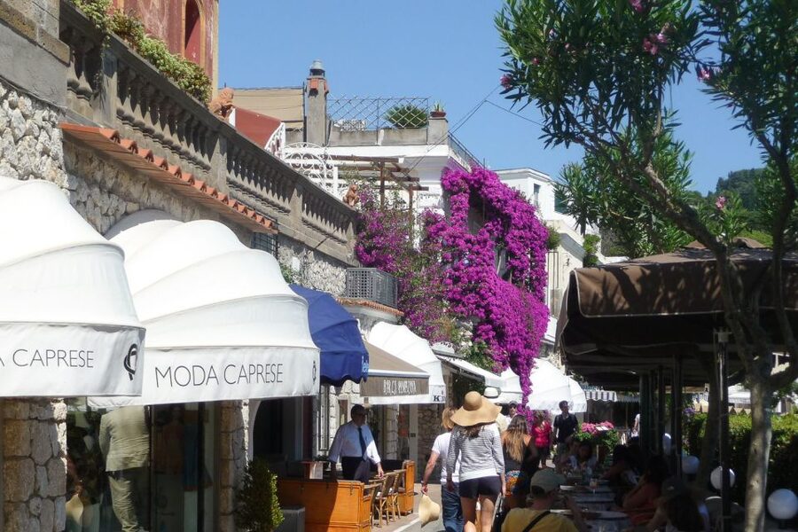 Naples: Day Trip to Pompeii and Capri - Capri by funicular, from Marina Grande to the Piazzetta
