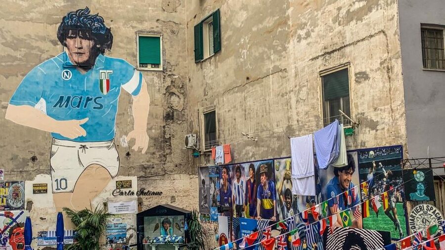 Naples: Diego Maradona Guided City Walking Tour - Meeting at Teatro San Carlo