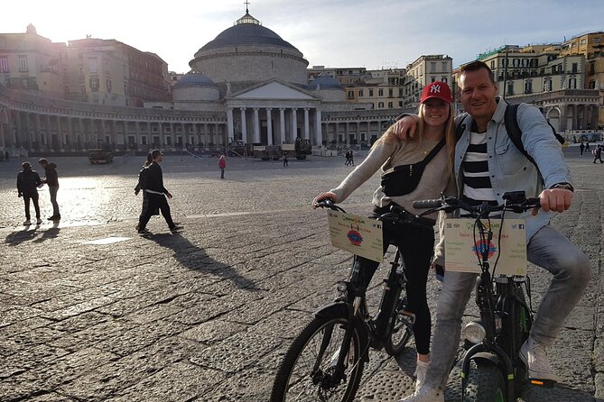 Naples electric bike tour Partenope - Starting near Piazza del Gesù and Spaccanapoli