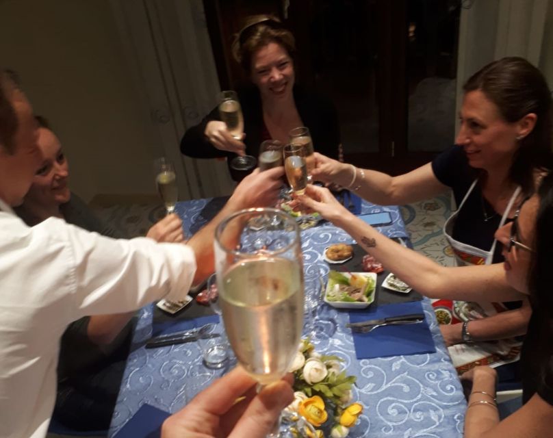 Naples: Fresh Pasta Cooking Class and Dinner with a Local - Appetizers keep the evening moving