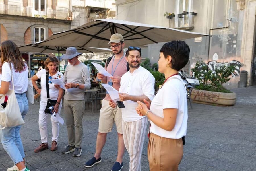 Naples: Historic Center and Sansevero Chapel Walking Tour - San Domenico Maggiore and Gothic Naples