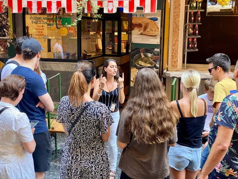 Naples: Old City Center Street Food Tour with Spritz - Walking the old center along Spaccanapoli