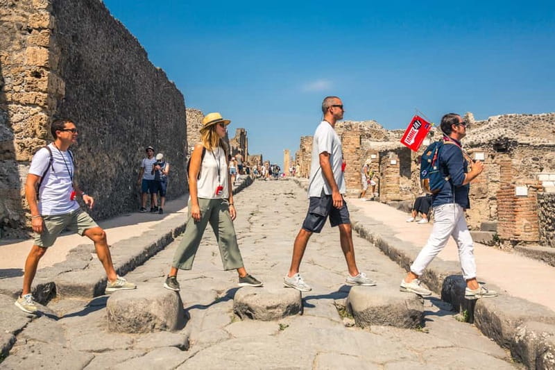 Naples or Sorrento: Full-Day Pompeii and Mount Vesuvius Tour - Pompeii begins with the Forum and Apollo