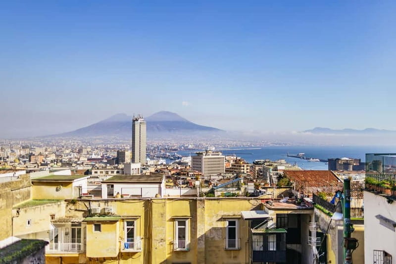 Naples: Panoramic Walking Tour with Funicular - Down the Petraio stairs toward the old center