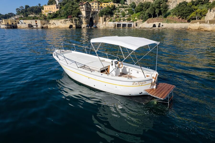 Naples Paradise Boat Tour with Swim, Music & Hidden Gems - Meeting the boat at Mergellina