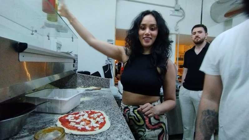 Naples: Pizza Making Class with Neapolitan Chef and drink - Antipasti, drinks, and the social side of the class