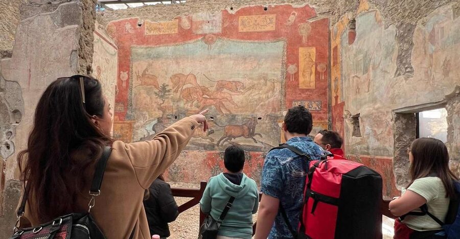 Naples: Pompeii & Mt. Vesuvius Day Trip with Tickets & Lunch - Starting in Naples: pickup points and the ride south