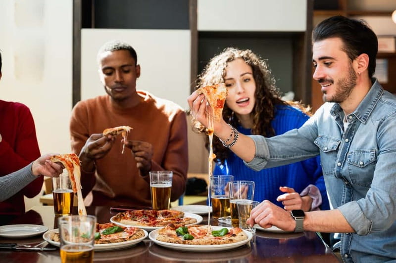 Naples: Premium Pizza-Making Class at a Pizzeria - The wood-fired oven and your first bite