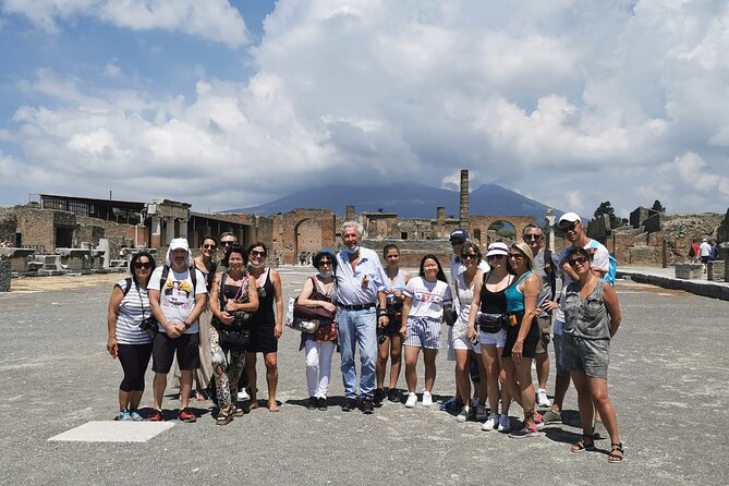 Naples Shore Excursion Mt Vesuvius and Pompeii Day Trip - Climbing Vesuvius to the crater rim
