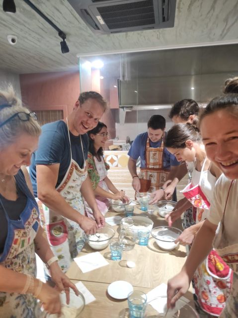 Naples: Small Group Pizza Making with Drink Included - Making dough with a Neapolitan pizzaiolo
