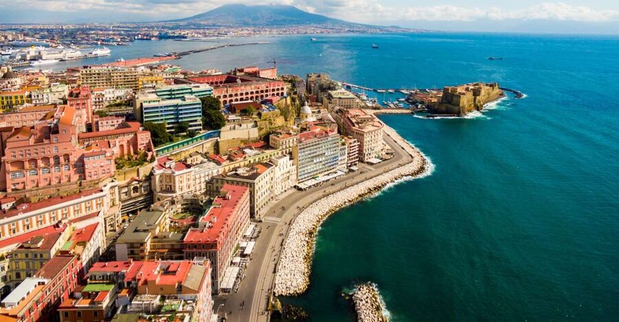 Naples: Sunset Cruise by boat with Aperol Spritz and Snacks - Posillipo villas and Rosebery Villa