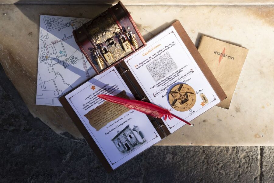 Naples: The Path of the Immortals Treasure Hunt Walking Tour - Piazza del Gesù Nuovo and the first clues