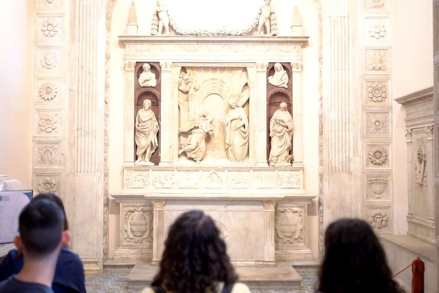 Naples Veiled Christ OR 3D Caravaggio: sculpture guided tour - Sant’Angelo a Nilo and Donatello’s Neapolitan work