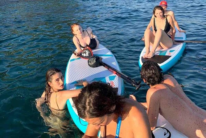 Napoli SUP Paddle Boarding Experience - Possible Roman ruins beneath the water