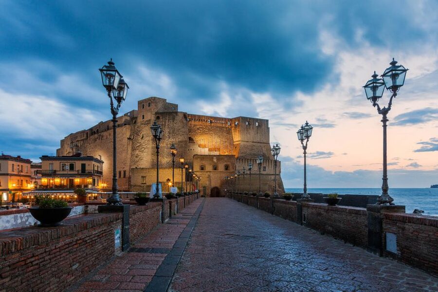 Panoramic Naples Private Tour by Vintage Vespa - Borgo Marinari brings you down to the water