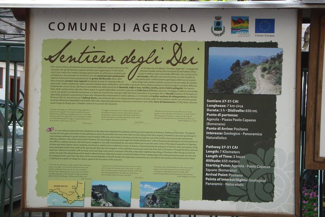 Path of the Gods Hiking Tour+Transfer Sorrent Castellammar Pompeii - What this Path of the Gods walk actually is