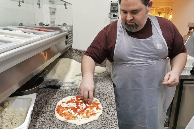Pizza-Making Class with Local Top-Rated Chef with Drink in Naples - Shaping and topping your own Neapolitan pizza