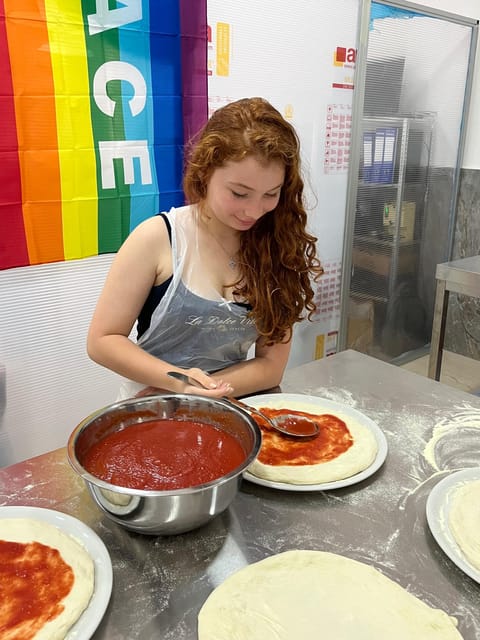 Pizza-Making Workshop by night with glass of wine - Eating Your Own Pizza in Naples’ Historic Center