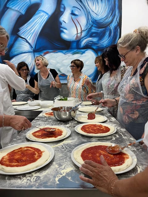 Pizza-Making Workshop by night with glass of wine - Practical Planning for a Night in Naples