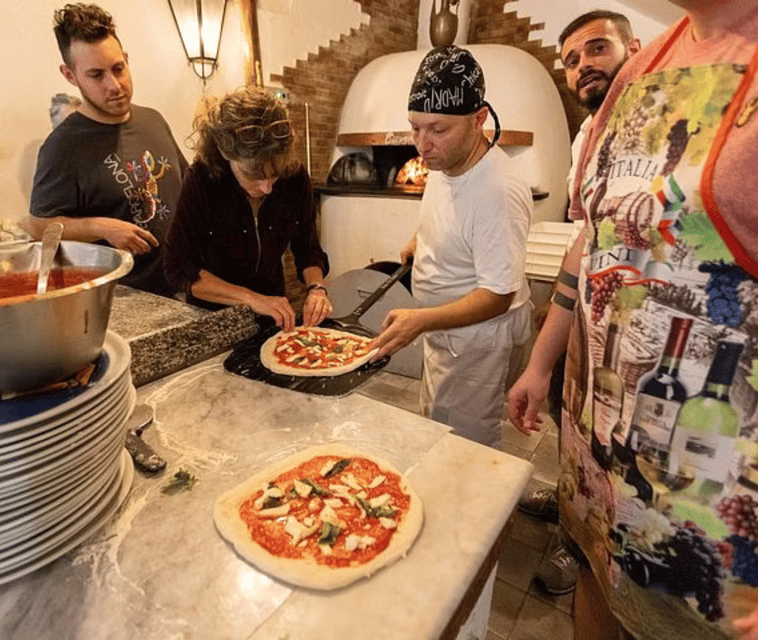 Pizza-Making Workshop by night with glass of wine - Starting With Bruschetta and a Drink