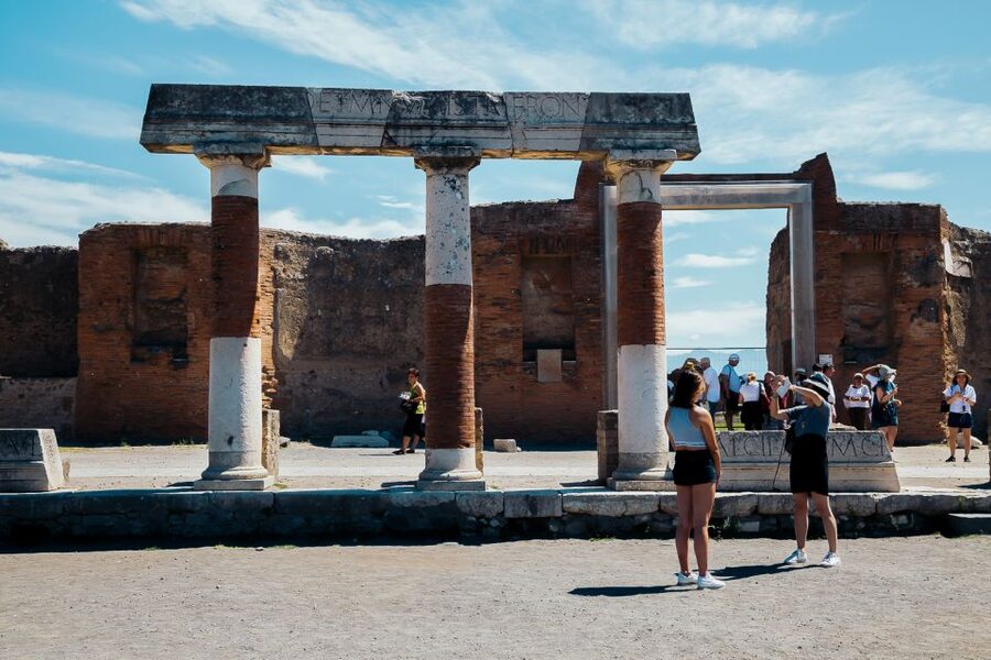 Pompeii, Amalfi, Ravello Day Tour with Private Transfer - The minivan and the Amalfi Coast road