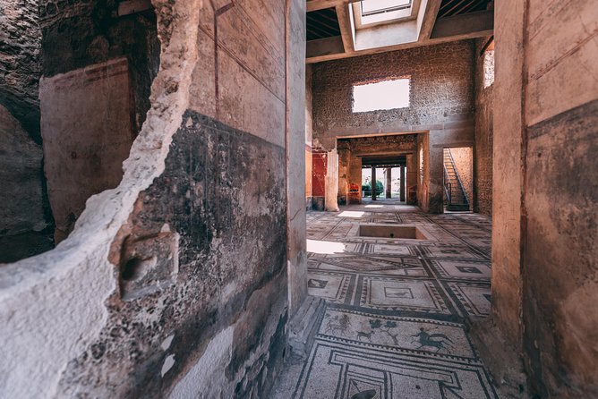 Pompeii and Herculaneum led by an Archaeologist with private transport - Starting at Herculaneum’s preserved homes