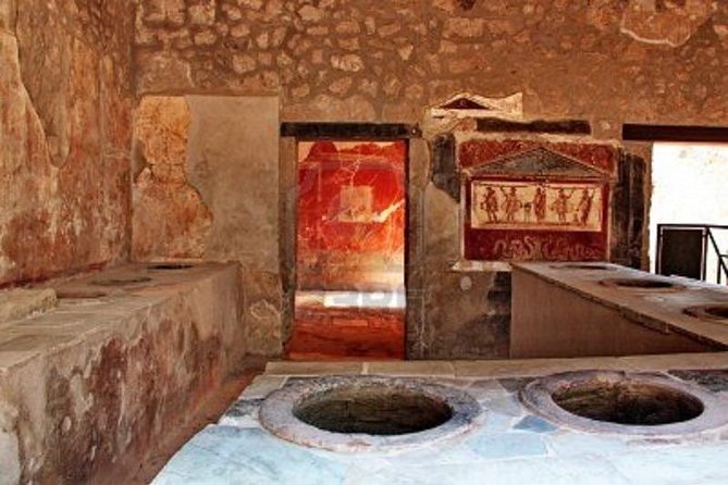 Pompeii and Vesuvius Day Trip from Naples with Skip The Line - Riding up to Vesuvius National Park