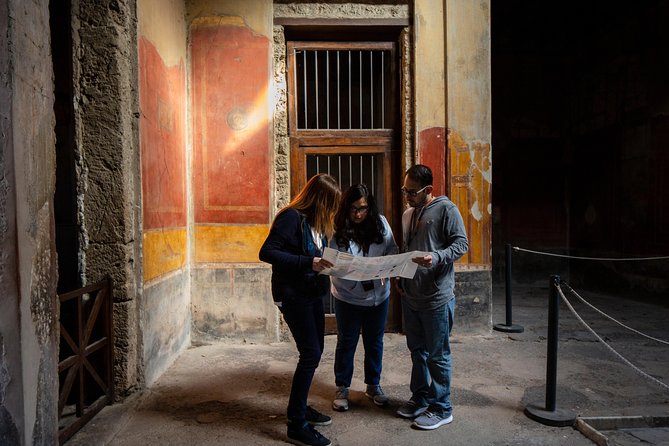 Pompeii & Mt.Vesuvius Day Tour from Naples with Pizza Lunch - Climbing Vesuvius to the 1,200-meter crater