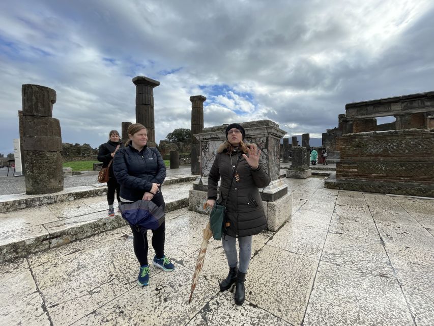 Pompeii: Small-Group Guided Tour with Skip-the-Line Ticket - The amphitheater and the city’s public life