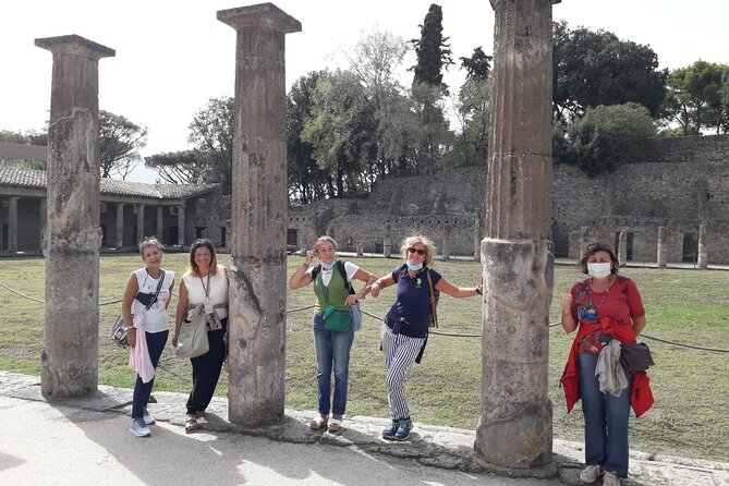 Pompeii the Ancient City (Tour+Transfer) - The Forum shows Pompeii as a working city
