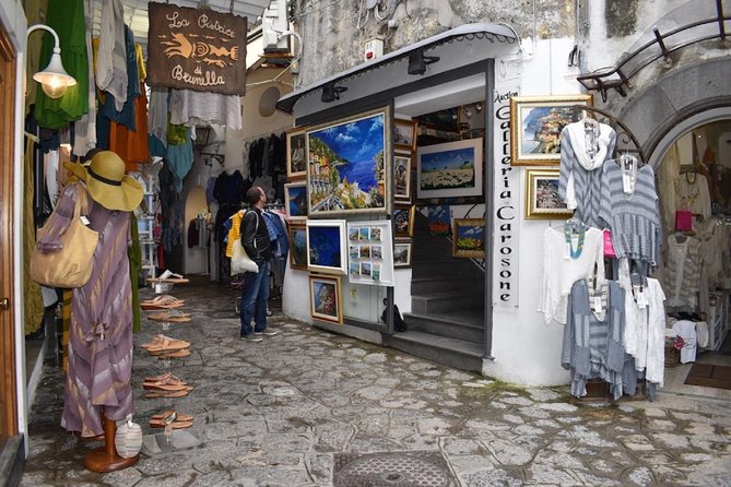 Positano & Amalfi Boat Tour from Naples with Light Lunch - Swimming, snacks, and the Caprese lunch