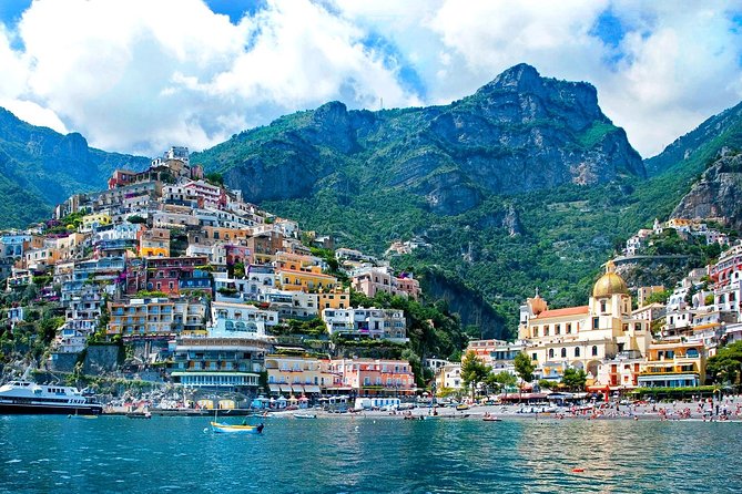 Positano, Amalfi & Ravello Group Tour with Optional Boat Ride - Amalfi, the best stop for a short swim